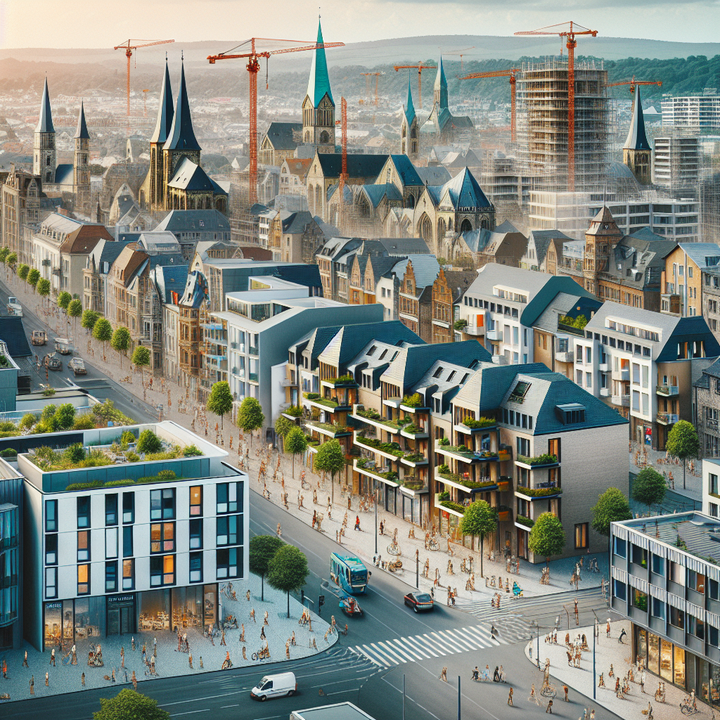 Bodenrichtwertänderung in Aachen Walheim durch Neubauprojekte
